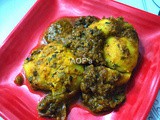 Tinday ki Subzi ( Curried Apple gourd )