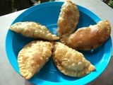 Vegan Empanadas ( a latam cousin of the desi Karanji/Gujiya )