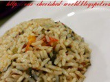 Palaaku Annam / Spinach Rice for ccc