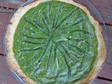 Asparagus & Spinach quiche