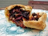 Beet and kidney (bean) pies