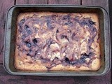 Blackberry bittersweet chocolate chip brownies