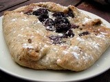 Blackberry chocolate chip galette