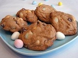 Cadbury egg cookies