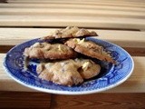 Caramel apple chocolate chip cookies