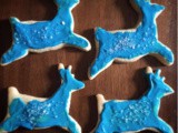 Crush of the Day/Blue deer cookies
