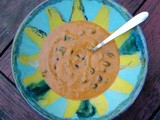 Curried butternut & black bean soup