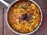 Freekeh! And chard, chickpeas and sweet potatoes