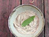 Grilled mushroom and white bean dip