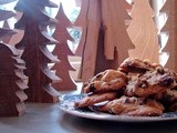 Marzipan, cherry and bittersweet chocolate chip cookies