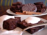 Mexican hot chocolate brownies – chewy v. cake-y