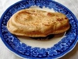 Puffy roasted sweet potato and rosemary flatbread