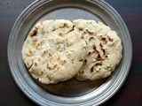 Pupusa with pinto beans & spinach