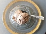Raspberry chocolate biscotti ice cream