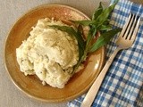 Tarragon & roasted garlic mashed potatoes