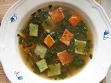 Vegetarian broth (and savory baked custards)