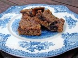 Walnut, coconut, black currant, chocolate chip bars