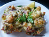 Baked Cauliflower with feta, dill, onions; Karnabahar Mucveri