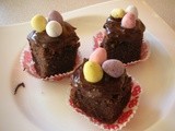 Chocolate and Almond Easter Cakes