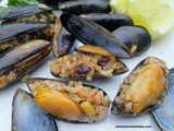 Homemade Stuffed Mussels with Aromatic Rice; Midye Dolma