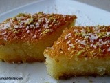 Revani; a deliciously moist – and a little lighter – Semolina Cake in Syrup & Turkish Chefs of the World