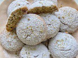 Turkish Shortbread Cookies with Pistachio – Fistikli Un Kurabiyesi