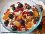 Yoghurt with Dried Apricots, Walnuts, Pomegranates Seeds and Honey & More Ideas for a Delicious Brunch – Turkish Style