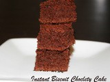 Biscuit cake / instant cake / eggless cake