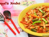 Chapatti noodles / roti noodles