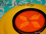 Delicious tomato soup