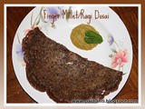 Finger Millet/Ragi Dosai