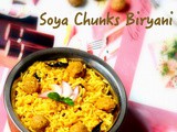 Soya chunks biryani