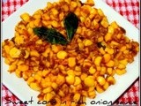 Sweet Corn in Onion Sauce