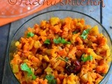 Aloo Gajar Sabji-Carrot Potato Curry Recipe