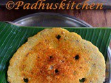 Banana Flower Adai-Vazhaipoo Adai Recipe