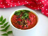 Beetroot Chutney-Beetroot Thogayal Recipe