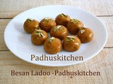 Besan Laddu-Besan ke Ladoo-Besan Ladoo Recipe