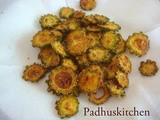 Bitter Gourd Chips-Karela Chips-Bitter Gourd Recipes