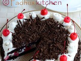 Black Forest Cake Recipe-Easy Black Forest Cake from scratch with step wise pictures