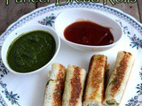 Bread Paneer Rolls Recipe-How to make Bread Paneer Rolls