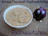 Brinjal Chutney-Kathirikkai Thogayal (thuvaiyal)