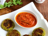 Broccoli Cutlet-Broccoli Potato Tikki Recipe-Broccoli Patties