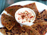 Capsicum Cheese Paratha Recipe-Bell Pepper Onion Cheese Paratha