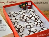 Chocolate Crinkle Cookies-Easy Christmas Cookie Recipes