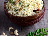 Coconut Couscous with Raisins-Indian Recipes with Couscous