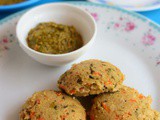Cracked Wheat Oats Idli-Wheat Rava Vegetable Oats Idli Recipe-Instant Samba Godhumai Rava Idli