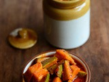 Cut Mango Pickle-Easy Raw Mango Pickle Recipe-Aam ka Achaar-Manga Oorugai