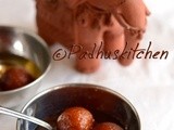 Easy Gulab Jamun Recipe-Bread Gulab Jamun-Diwali Sweets Recipes