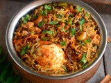 Egg Biryani Recipe-Muttai Biryani Indian Style-Anda Biryani
