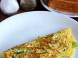 Egg Vegetable Omelette Recipe-How to make Vegetable Omelet